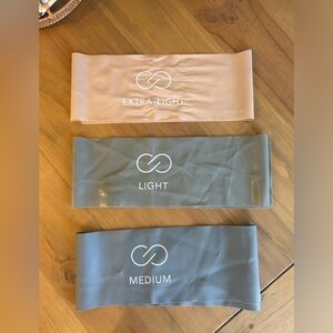 CALIA by Carrie Underwood Resistance Bands Set - Tan and Gray